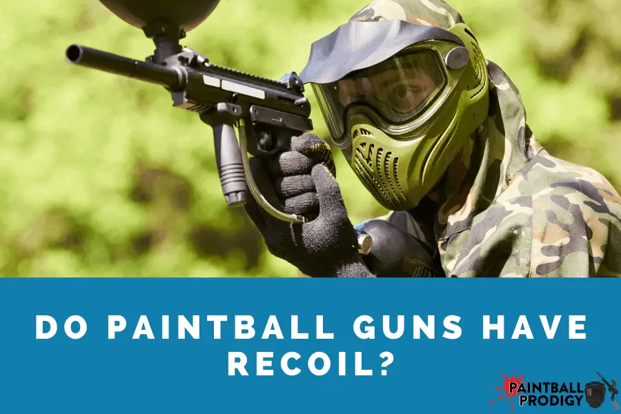 recoil in paintball guns