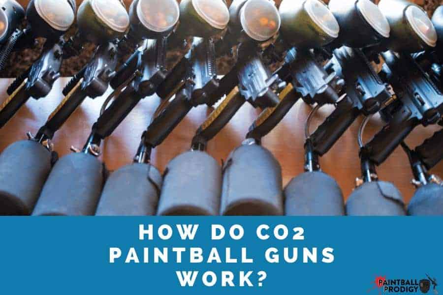 Workflow of a CO2 paintball tnak