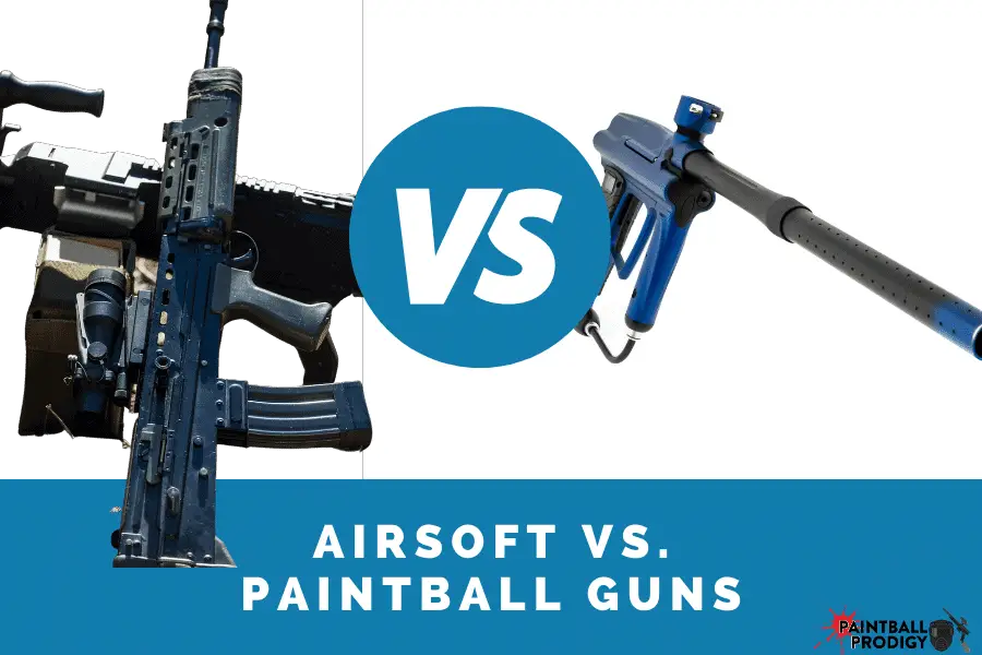 airsoft guns vs. paintball guns