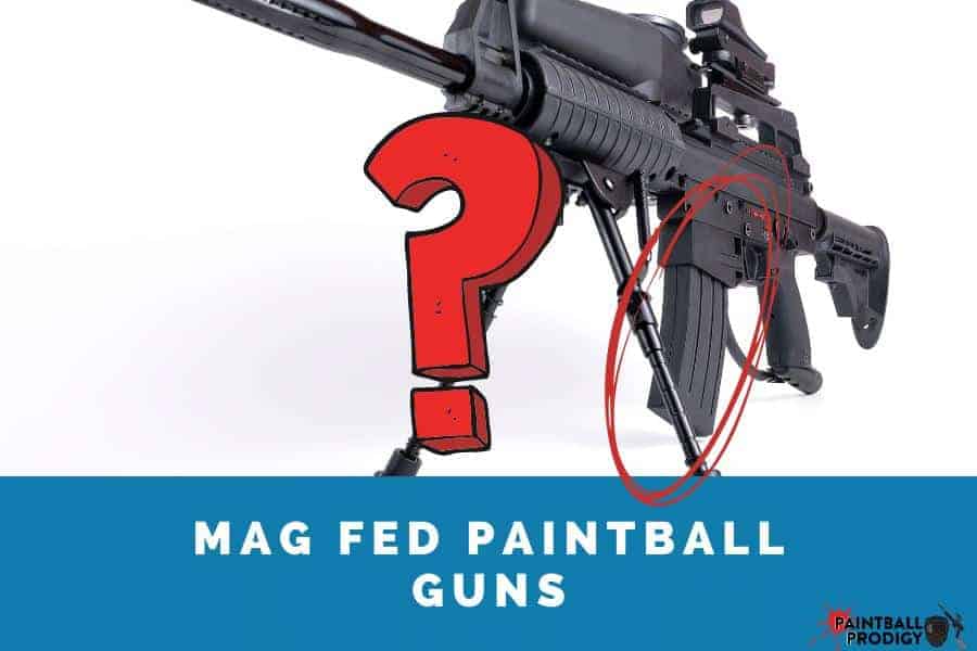 example of a mag-fed paintball gun