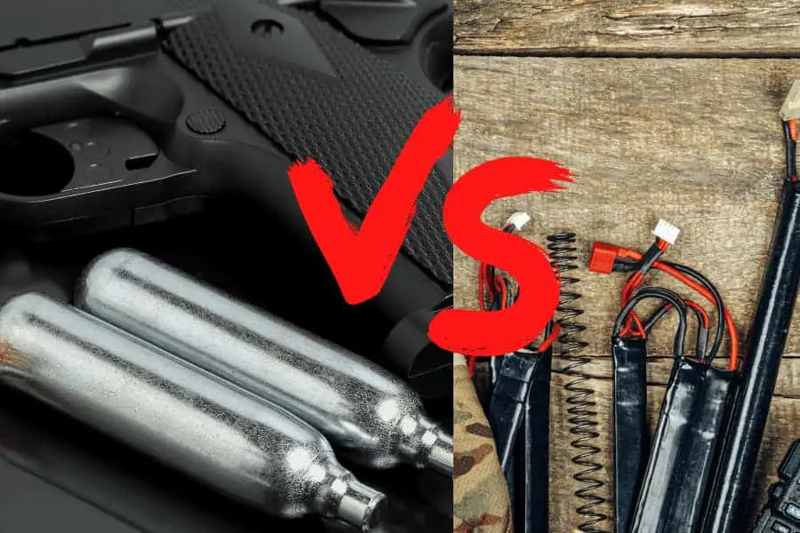 differences between electric and gas airsoft guns